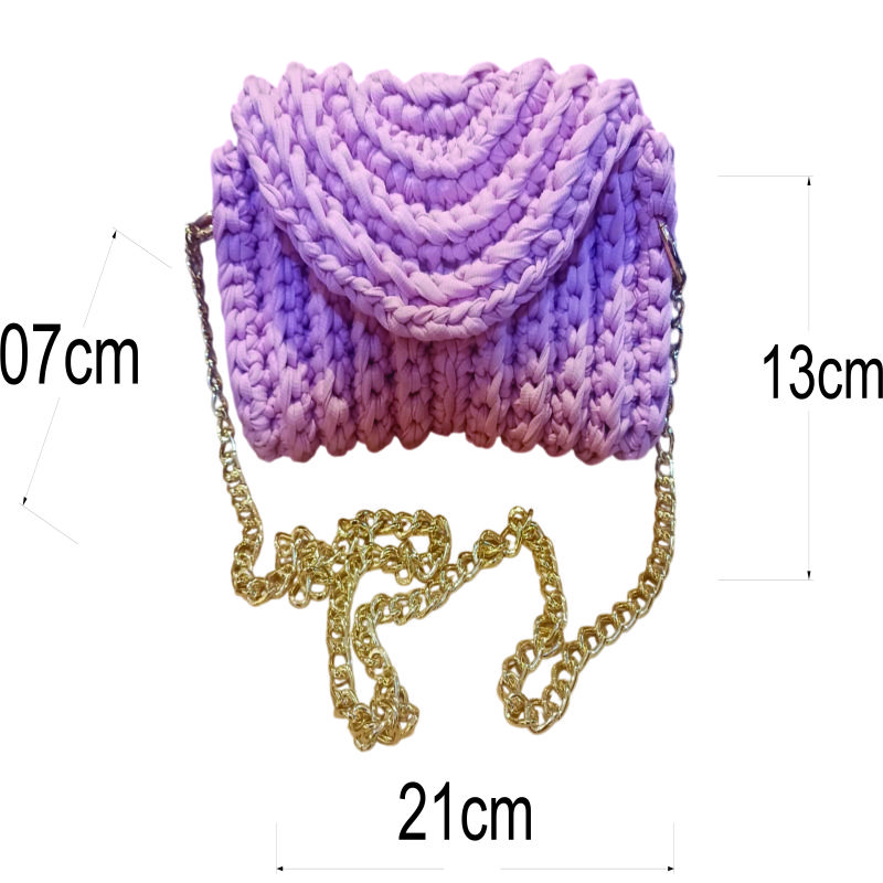 Bolsa de Crochê ZuniQ Coleção Maria Julia | Valor Unitário - Imagem 5
