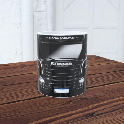 caneca porcelana personalizada carretas