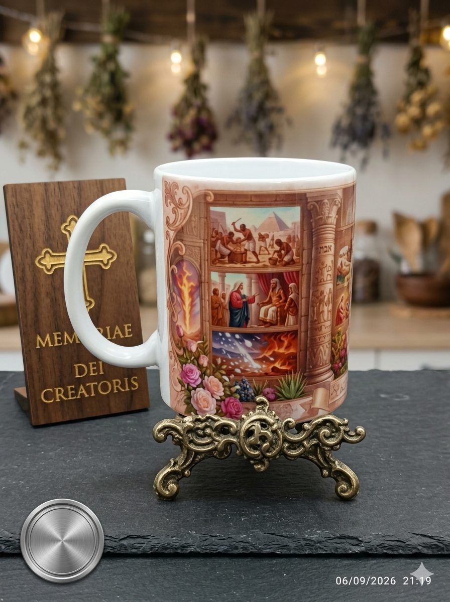 Caneca de Porcelana Personalizada Religiosa Moises 325ml | ZuniQ - Imagem 3