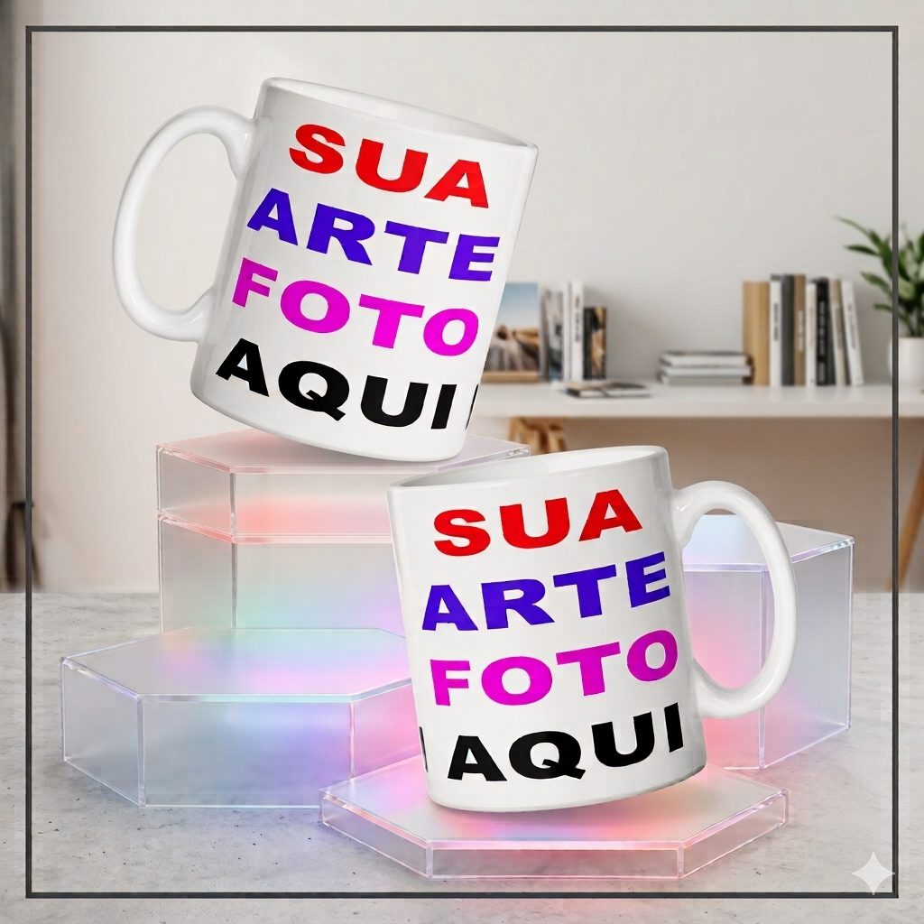caneca de porcelana pesonlizavel